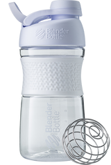 Шейкер SportMixer с шариком Twist, White, Blender Bottle, белый, 590 мл - фото