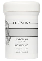 Поживна маска "Порцелан" для сухої і нормальної шкіри, Christina, 250 мл - фото