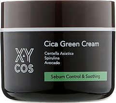 Крем для жирной кожи с экстрактом центеллы, Cica Green Cream, XYCos, 50 мл - фото
