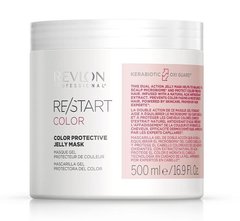 Маска для фарбованого волосся, Restart Color Protective Jelly Mask, Revlon Professional, 500 мл - фото