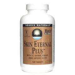 Витамины для кожи плюс, Skin Eternal, Source Naturals, 120 таблеток - фото