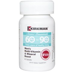 Мультивитамины для мужчин, 60+, Kirkman Labs, 60 капсул - фото
