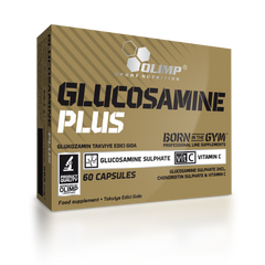 Глюкозамін і Хондроїтин, Plus Sport Edition, Olimp, 60 капсул - фото