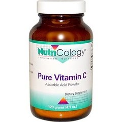 Витамин С, Pure Vitamin C, Nutricology, 120 г - фото