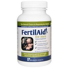 Репродуктивное здоровье мужчин, FertilAid for men, Fairhaven Health, 90 капсул - фото