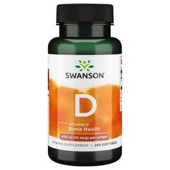 Вітамін Д, Vitamin D, Swanson, 250 капсул - фото