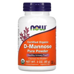 Д-Манноза, D-Mannose, Now Foods, порошок, 85 г - фото