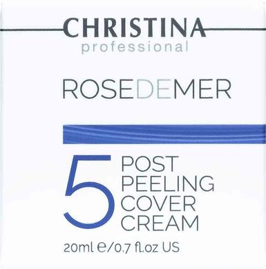 Постпілінговий тональний захисний крем, RoseDeMer Post Peeling Cover Cream, Christina, 20 мл - фото