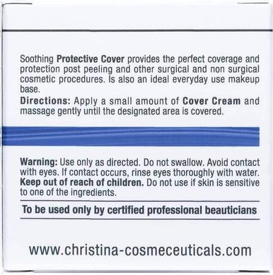 Постпілінговий тональний захисний крем, RoseDeMer Post Peeling Cover Cream, Christina, 20 мл - фото