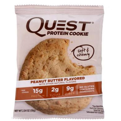 Печиво, Quest Protein Cookie, Quest Nutrition, смак арахісова паста, 50 г - фото