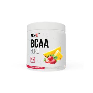 Комплекс аминокислот, BCAA Zero, MST Nutrition, клубника-ананас, 330 г - фото