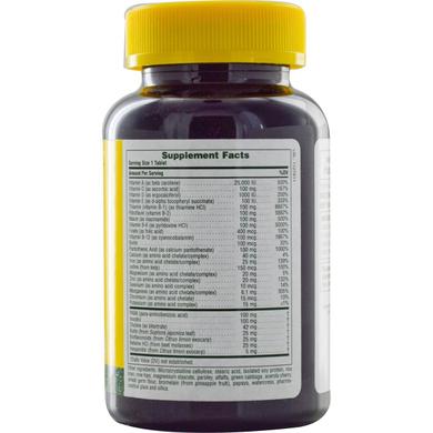 Мульти-питательная формула, Nature's Plus, 60 таблеток - фото