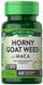 Роговий козячий бур'ян з Макой, Horny Goat Weed with Maca, Nature's Truth, 60 вегетаріанських капсул, фото – 1
