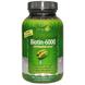 Біотин з екстрактом бамбука, Biotin-6000, Irwin Naturals, 60 гелевих капсул, фото – 1