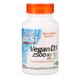 Рослинний Вітамін D3 2500IU, Doctors Best, 60 гелевих капсул, фото – 1