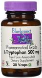 L-Триптофан 500 мг, Bluebonnet Nutrition, 30 капсул, фото