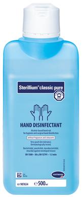 Засіб для дезінфекції рук, Sterillium classic pure, 500 мл - фото
