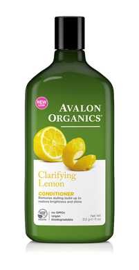 Кондиционер для волос (лимон), Conditioner, Avalon Organics, 312 мл - фото
