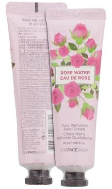 Крем для рук, 30 мл, Daily Perfumed Hand Cream, The Face Shop, Rose Water - фото