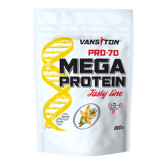 Протеин Мега протеин PRO 70, Vansiton, ваниль 900 г - фото