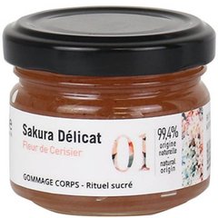 Скраб для тела Сахарный сироп, Sakura Delicat , Academie, 60 мл - фото