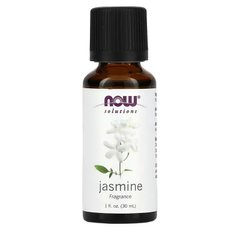 Жасминовое эфирное масло (Jasmine), Now Foods, Solutions, 30 мл - фото