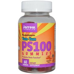 Витамины для мозга, PS100 Gummies, Jarrow Formulas, 60 жеват. конфет - фото