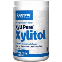 Ксилітол (цукрозамінник), Xylitol, Jarrow Formulas, 454 г - фото