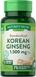 Корейська женьшень, Korean Ginseng, Nature's Truth, 1500 мг, 75 капсул, фото – 1