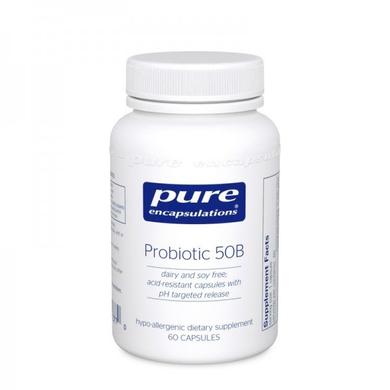 Пробиотик 50B, Probiotic 50B, Pure Encapsulations, 60 капсул - фото