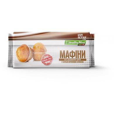 Маффин с ванильно-сливочной начинкой (без сахара), PowerPro, 70 г - фото