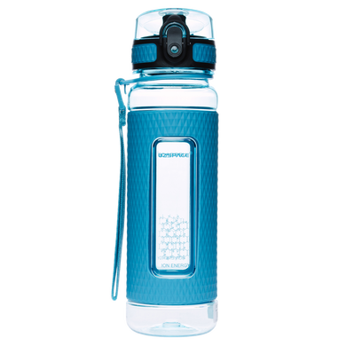 Бутылка для воды UZspace 5044 голубого цвета, 450 мл - фото