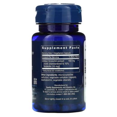Форсколін, Forskolin, Life Extension, 10 мг, 60 капсул - фото