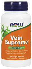 Поддержка для вен, Vein Supreme, Now Foods, 90 капсул - фото