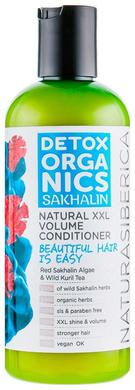 Бальзам для волосся " обсяг і догляд для всіх типів, Detox organics Sakhalin, Natura Siberica, 270 мл - фото