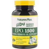 Масло вечерней примулы (Ultra EPO 1500), Nature's Plus, максимальная мощность, 60 капсул, фото
