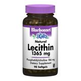 Натуральний лецитин 1365 мг, Bluebonnet Nutrition, 90 желатинових капсул, фото