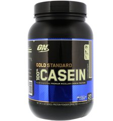 Протеин, 100% Casein Protein, печенье, Optimum Nutrition, 909 гр - фото