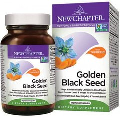 Черный тмин, Golden Black Seed, New Chapter, 30 капсул - фото