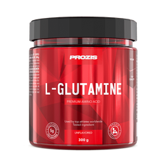 Глутамин, L-Glutamine, натуральный, Prozis, 300 г - фото