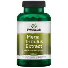 Трибулус, Mega Tribulus Extract, Swanson, 250 мг, 120 капсул - фото