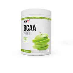 Комплекс аминокислот, BCAA Zero Green Apple, MST Nutrition, вкус зеленое яблоко, 90 порций - фото