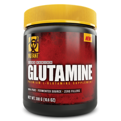 Глютамин, L-Glutamine, Mutant, 300 г - фото