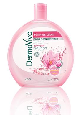 Тоник для лица отбеливающий для всех типов кожи, DermoViva, Dabur, 225 мл - фото