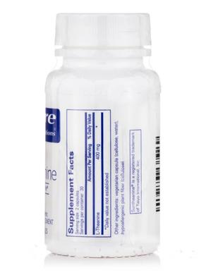 L-Теанін (теанін), l-Theanine, Pure Encapsulations, 200 мг, 60 капсул - фото