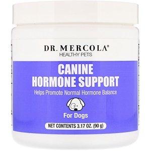 Здоровые питомцы, гормональная поддержка, для собак, Dr. Mercola, 90 г - фото