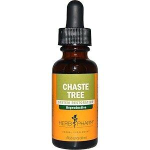 Витекс священный, Chaste Tree, Herb Pharm, органик, 30 мл - фото