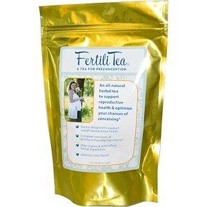 Чай для зачаття, Fertili Tea, Fairhaven Health, смак м'яти, 85 гр. - фото