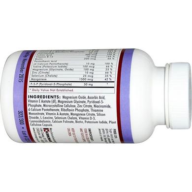 Витамин В6 (пиридоксал-5-фосфат), Nu-Thera with 50 mg P-5-P, Kirkman Labs, 300 капсул - фото