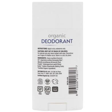 Дезодорант для тіла, Organic Deodorant, Dr. Mercola, без запаху, 70,8 г - фото